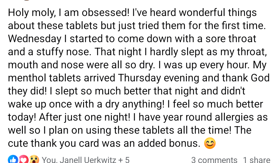 Soothing Humidifier Tablets™