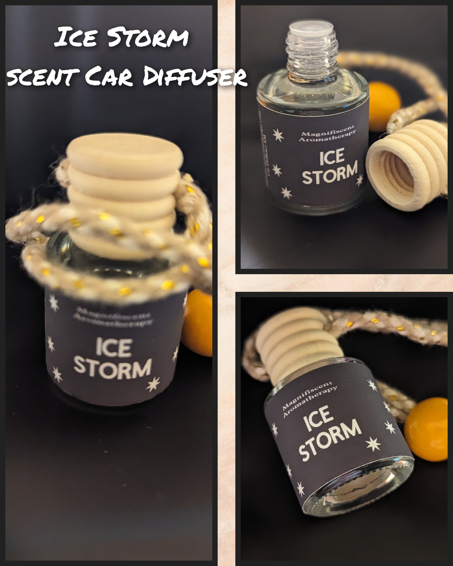 Ice Storm scented Car Diffuser
