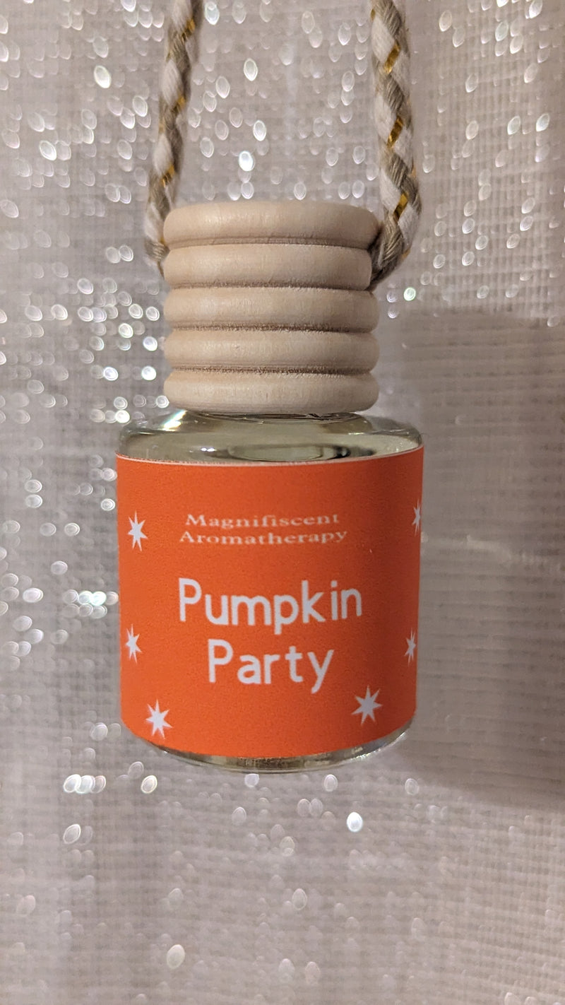 Pumpkin Party scented Car Diffuser