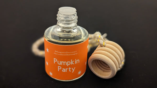 Pumpkin Party scented Car Diffuser