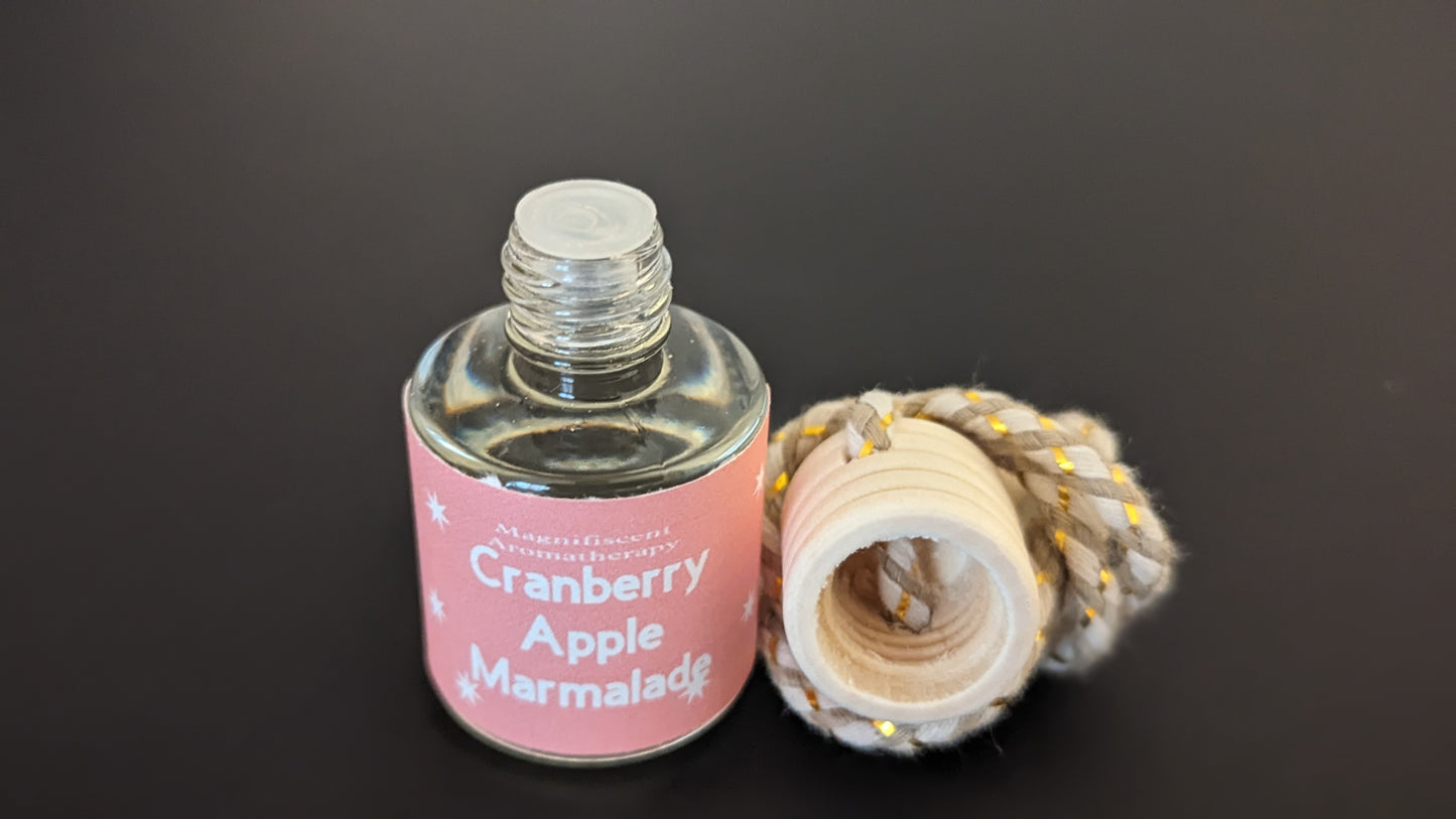 Cranberry Apple Marmalade scented Car Diffuser