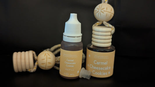 Carmel Cheesecake Cookies Car Diffuser Bundle