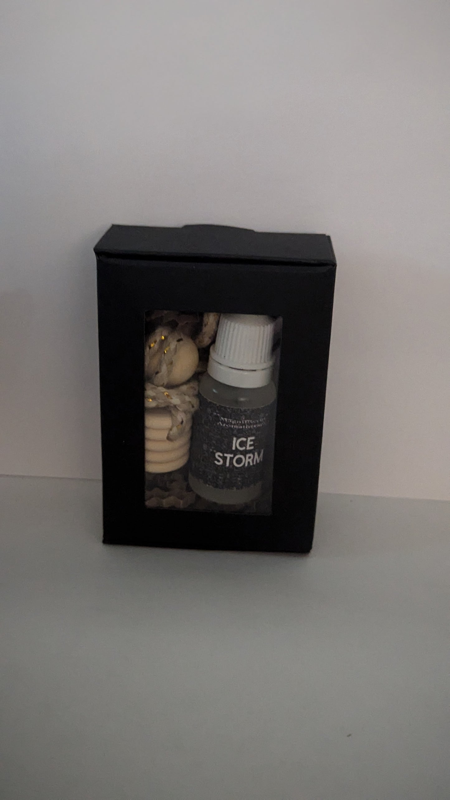 Ice Storm (Black Ice) Car Diffuser Refill Kit