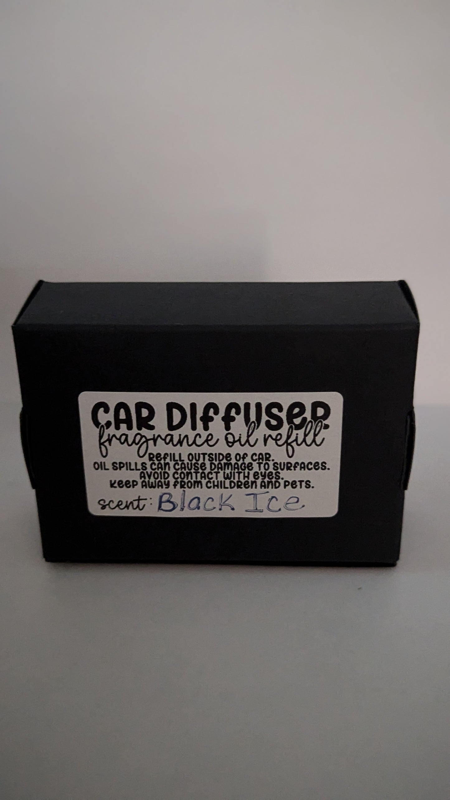 Ice Storm (Black Ice) Car Diffuser Refill Kit