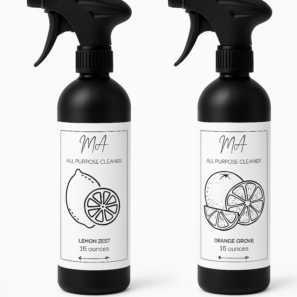 🍋🍊 Citrus Duo Bundle – Lemon & Orange All-Purpose Cleaners